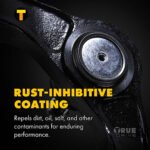 TrueDrive 10-Piece Kit Front, Driver and Passenger Side, Upper and Lower Control Arm with Sway Bar Links and Tie Rod Ends - Image 18