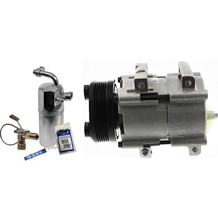 DriveMotive 2-Piece Kit A/C Compressor Kit, includes A/C Compressor and A/C Service Kit