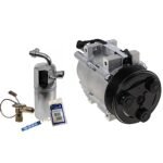 DriveMotive 2-Piece Kit A/C Compressor Kit with A/C Service Kit (A/C Accumulator, A/C Discharge and Liquid Line, and A/C O-Ring and Gasket Seal Kit)