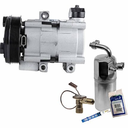 DriveMotive 2-Piece Kit A/C Compressor Kit, includes A/C Compressor and A/C Service Kit