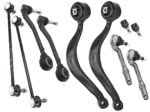 TrueDrive 7-Piece Kit Front, Driver and Passenger Side, Upper and Lower Control Arm with Axle Assembly, Brake Discs, and Brake Pad Set - Image 10