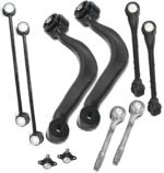 TrueDrive 7-Piece Kit Front, Driver and Passenger Side, Upper and Lower Control Arm with Axle Assembly, Brake Discs, and Brake Pad Set - Image 12