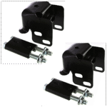 Replacement 3-Piece Kit Front, Driver and Passenger Side Bumper Bracket, (1) Bumper and (2) Bumper Bracket