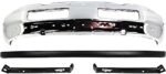 Replacement 4-Piece Kit, Front, Upper Textured Bumper Cover, Includes (1) Bumper, (2) Bumper Bracket, and (1) Bumper Cover