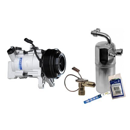 DriveMotive 2-Piece Kit A/C Compressor Kit, includes A/C Compressor and A/C Service Kit