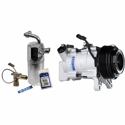 DriveMotive 2-Piece Kit A/C Compressor Kit, includes A/C Compressor and A/C Service Kit