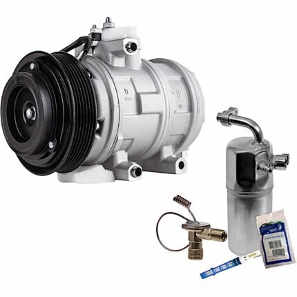 DriveMotive 2-Piece Kit A/C Compressor Kit, includes A/C Service Kit (A/C Expansion Valve, A/C O-Ring and Gasket Seal Kit, and Drier Desiccant Element)