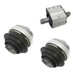 Lemfoerder KIT-070224-054 Driver or Passenger Side Motor Mount, 3-Piece Kit