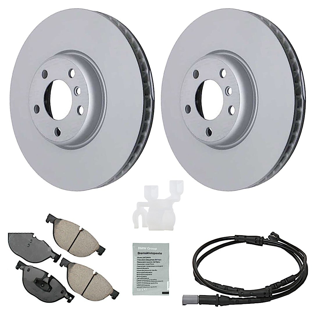 kit-070224-471_1.jpg GenuineXL KIT-070224-471 Front Brake Disc and Pad Kit, 348 mm Genuine BMW - Image 1