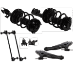 TrueDrive 8-Piece Kit Fully Loaded Struts Includes Ball Joints, Control Arms, and Sway Bar Links
