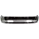 Replacement 3-Piece Kit, Front, Driver and Passenger Side Bumper, Chrome, Includes (1) Bumper and (4) Bumper Bracket - Image 2