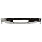 Replacement 3-Piece Kit, Front, Driver and Passenger Side Bumper, Chrome, Includes (1) Bumper and (2) Bumper Bracket - Image 7