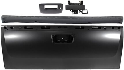 Replacement 4-Piece Kit Tailgate, Primed, Includes (1) Tailgate, (1) Tailgate Handle, (1) Tailgate Handle Bezel, and (1) Tailgate Molding