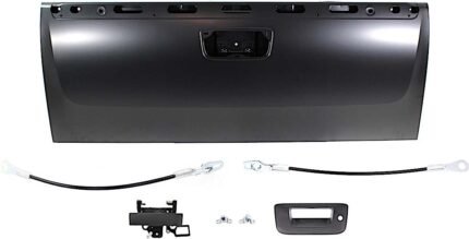 Replacement 7-Piece Kit Tailgate, Primed, Includes (1) Tailgate, (2) Tailgate Cable, (2) Tailgate Handle, and (1) Tailgate Hinge