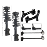 TrueDrive 8-Piece Kit Fully Loaded Struts Includes Control Arms, Sway Bar Links, and Tie Rod Ends - Image 18