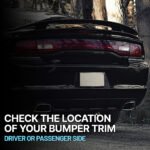 Replacement 5-Piece Kit Front, Driver Or Passenger Side Bumper Trim, Chrome, Includes Bumper Reinforcement, Bumper Reinforcement Bracket, And Valance - Image 17