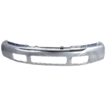 Replacement 3-Piece Kit Front Bumper, Chrome, Includes (1) Bumper and (2) Bumper Bracket - Image 2