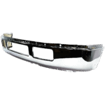 Replacement 3-Piece Kit, Front Bumper, For Models With Fender Flare Holes, Chrome, Includes (1) Bumper and (2) Bumper Bracket - Image 5