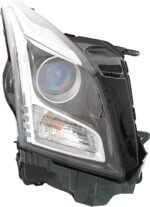 Replacement 3-Piece Kit, Driver and Passenger Side Halogen Headlight, With bulb(s), OE Replacement, Includes (2) Headlight and (1) Bumper Cover - Image 2