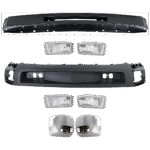 Replacement 6-Piece Kit, Front Bumper, Primed, Includes (1) Bumper, (2) Bumper End, (2) Fog Light, and (1) Valance