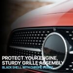 Replacement 9-Piece Kit Grille Chrome Shell with Textured Black Insert, Includes (1) Bumper, (4) Bumper End, (2) Fog Light, (1) Grille, and (1) Valance - Image 34