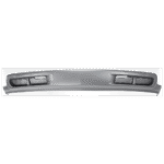 Replacement 6-Piece Kit, Front Bumper, Chrome, Includes (1) Bumper, (3) Bumper Bracket, (1) Bumper Trim, and (1) Valance - Image 2