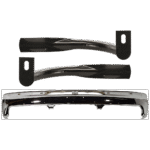 Replacement 3-Piece Kit, Front Bumper, Chrome, Includes (1) Bumper and (2) Bumper Bracket
