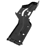 Replacement 3-Piece Kit, Front Bumper, Chrome, Includes (1) Bumper and (2) Bumper Bracket - Image 10