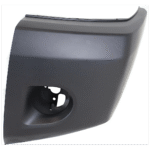 Replacement 9-Piece Kit, Front Bumper, Chrome, Includes (1) Bumper, (2) Bumper Bracket, (2) Bumper End, (2) Bumper Trim, and (2) Fog Light - Image 2