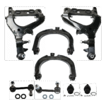 TrueDrive 10-Piece Kit Front, Driver and Passenger Side Suspension Kit, Includes (4) Ball Joint, (4) Control Arm, and (2) Sway Bar Link - Image 18