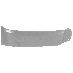 Replacement 7-Piece Kit, Bumper, Chrome, Includes (1) Bumper, (1) Bumper Cover, (2) Fog Light Cover, (2) Headlight Filler, and (1) Valance - Image 2