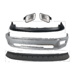 Replacement 5-Piece Kit, Bumper, For Models Without Sport Package, Chrome, Includes (1) Bumper, (1) Bumper Cover, (2) Fog Light, and (1) Valance - Image 23