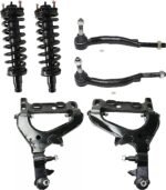 TrueDrive 6-Piece Kit Control Arms with Loaded Struts, and Tie Rod Ends