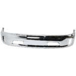 Replacement 5-Piece Kit, Front, Lower Bumper, Chrome, Includes (1) Bumper, (2) Bumper Bracket, (1) Bumper Cover, and (1) Valance - Image 2