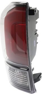 Replacement 4-Piece Kit, Halogen Tail Light, With bulb(s), OE Replacement, Includes (2) Tail Light and (2) Bumper End - Image 16