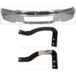 Replacement 3-Piece Kit, Bumper, Chrome, Includes (1) Bumper and (2) Bumper Bracket