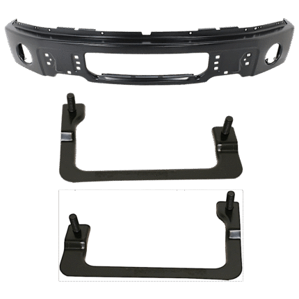 Replacement 3-Piece Kit, Bumper, Powdercoated Black, Includes (1) Bumper and (2) Bumper Bracket