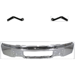 Replacement 3-Piece Kit, Bumper, Chrome, Includes (1) Bumper and (2) Bumper Bracket