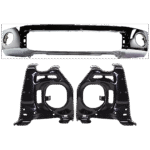 Replacement 3-Piece Kit, Bumper, Chrome, Includes (1) Bumper and (2) Bumper Bracket