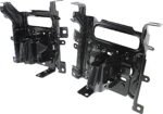 Replacement 3-Piece Kit, Bumper, For Models With Two Piece Bumper Type, Painted Black, Includes (1) Bumper and (2) Bumper Bracket - Image 5