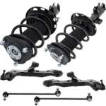 TrueDrive 6-Piece Kit Fully Loaded Struts with Control Arms, and Sway Bar Links