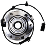 TrueDrive 2-Wheel Set Front, Driver and Passenger Side Wheel Hub with Axle Assembly, Ball Joints, Control Arms, Sway Bar Links, and Tie Rod Ends - Image 9