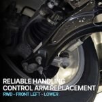 TrueDrive 14-Piece Kit Front, Driver and Passenger Side, Upper and Lower Control Arms, Includes (2) Ball Joint, (4) Control Arm, (2) Loaded Strut, (2) Sway Bar Link, and (4) Tie Rod End - Image 14