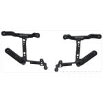 Replacement 9-Piece Kit, Front, Lower Bumper, For Models With Two Piece Bumper Type, Painted Black, Includes (1) Bumper, (4) Bumper Bracket, (1) Bumper Cover, (2) Fog Light, and (1) Valance - Image 2