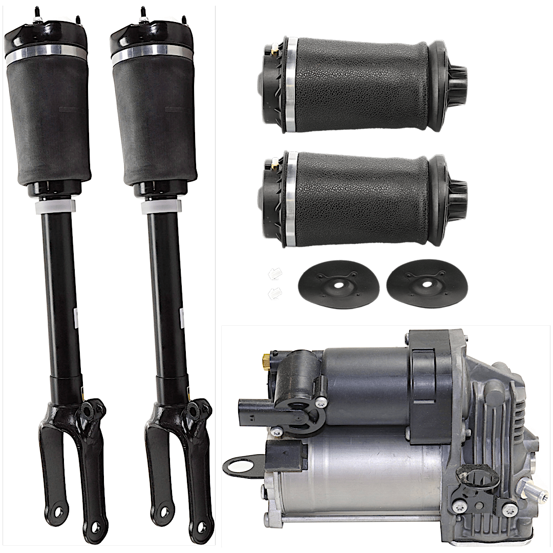 kit-073124-32_1.png TrueDrive 5-Piece Kit Suspension with Air Springs, Air Struts, and Air Suspension Compressor - Image 1
