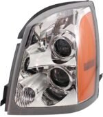 Replacement 4-Piece Kit, Driver Side Halogen Headlight, With bulb(s), Without HID Lamps, OE Replacement, Includes (1) Bumper Cover, (1) Grille Assembly, (1) Fog Light and (1) Headlight - Image 9