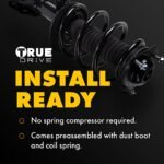 TrueDrive 16-Piece Kit Front, Driver and Passenger Side Fully Loaded Strut Includes Ball Joints, Control Arm Bushings, Control Arms, Sway Bar Links, Tie Rod Ends, and Wheel Hubs, Sedan - Image 22