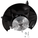 Replacement 6-Piece Kit Front, Driver and Passenger Side Steering Knuckle, With Bearing, With Dust Shield, Includes (2) Ball Joint, (2) Control Arm, and (2) Knuckle - Image 2