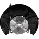 Replacement 6-Piece Kit Front, Driver and Passenger Side Steering Knuckle, With Bearing, With Dust Shield, Includes (2) Ball Joint, (2) Control Arm, and (2) Knuckle - Image 7