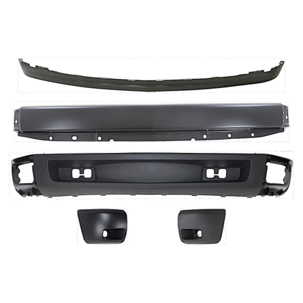 Replacement 5-Piece Kit, Bumper, Primed, Includes (1) Bumper, (2) Bumper End, and (2) Valance
